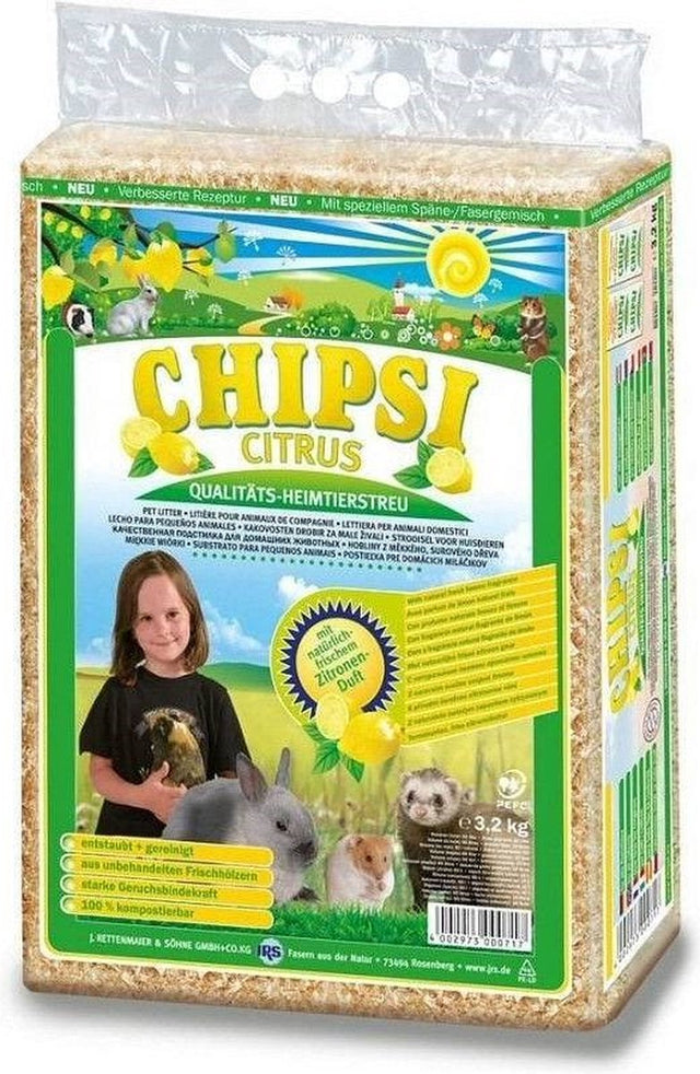 Chipsi houtvezel - citrus