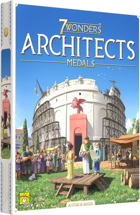 Repos-Produktion 7 Wonders Architects Medals – Niederländisches Brettspiel
