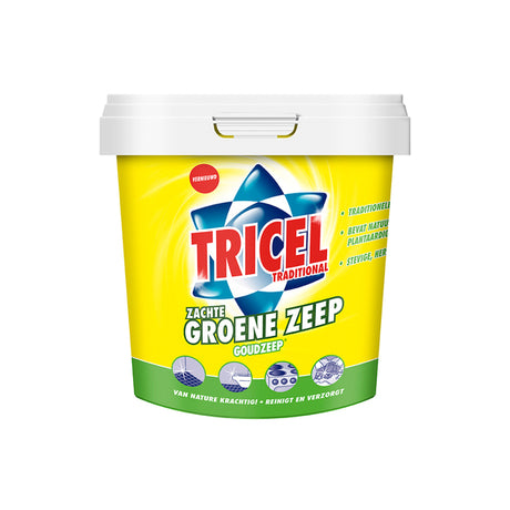 Tricel weiche grüne Seife Goldseife (6x 750gr)