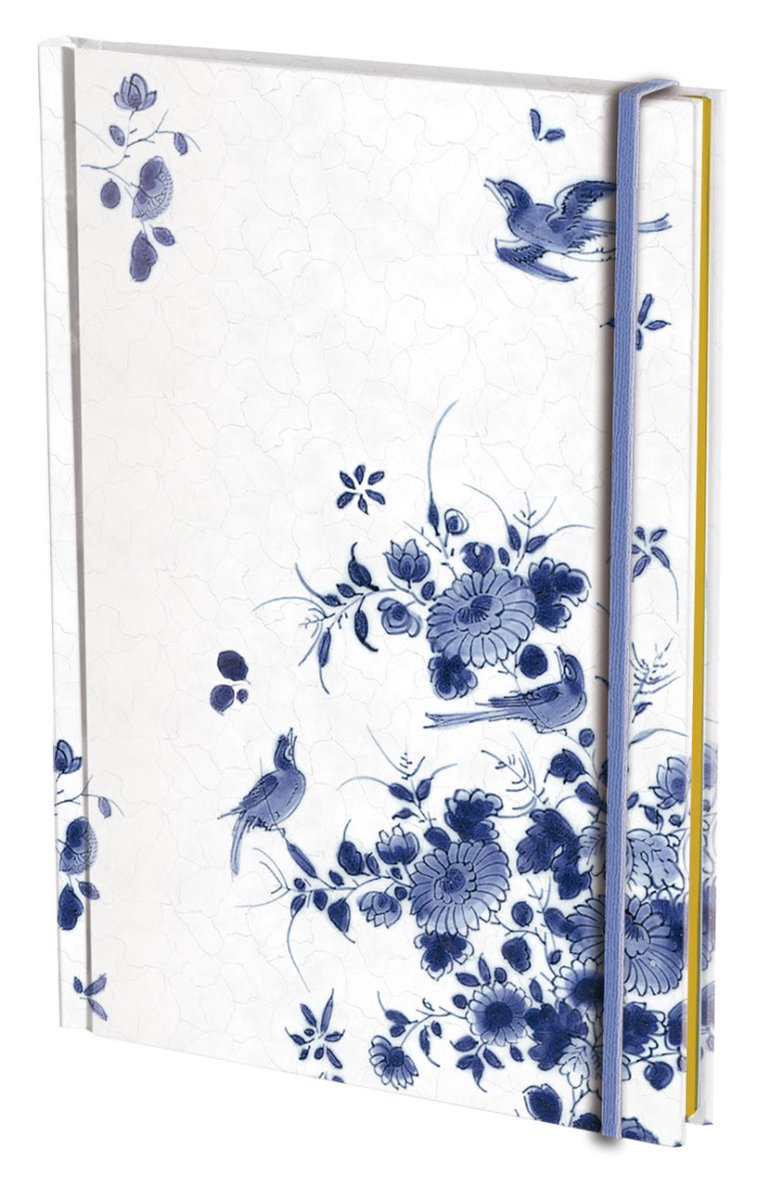 Bekking blitz notitieboek a5, harde kaft: delft blue, rijksmuseum amsterdam