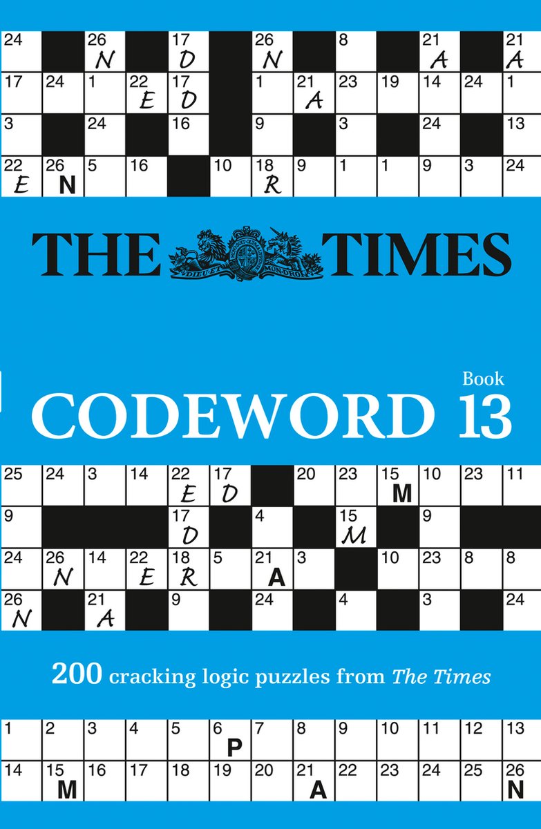 The times puzzle books - codeword 13
