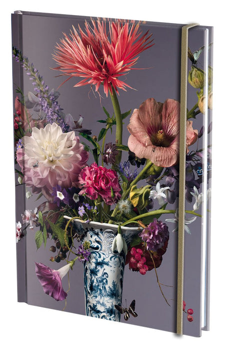 Bekking blitz notitieboek a5, harde kaft: untitled (#181), bas meeuws, royal delft