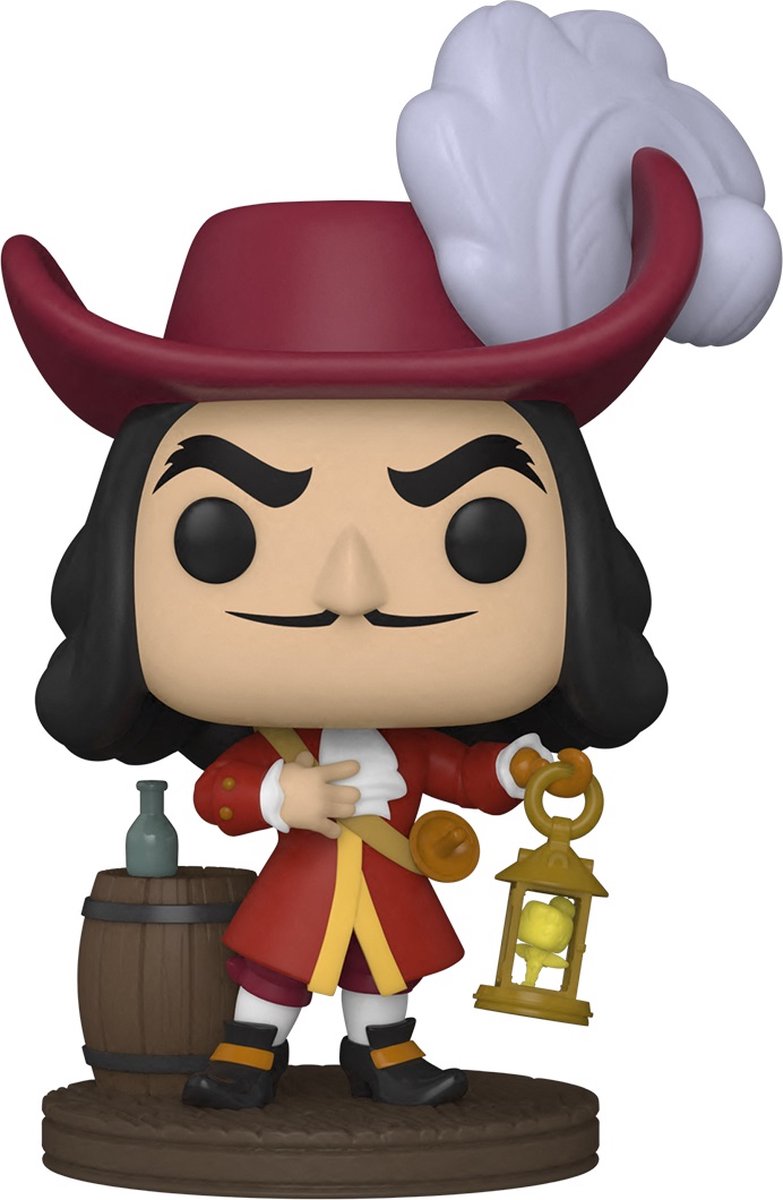 Funko Peter Pan Sammelfigur Disney Villains Pop! Kapitänshaken 9 cm mehrfarbig