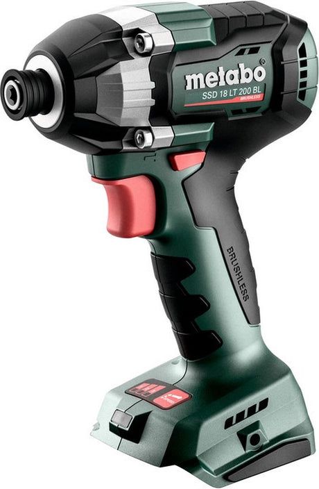 Metabo SSD 18 LT 200 BL Akku-Schlagschrauber 18 V | 200nm | ohne Akkupacks und Ladegerät - 602397850