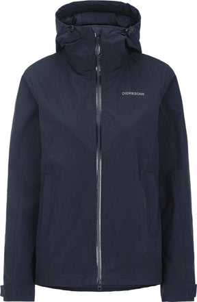 Didriksons trinya wns jkt2 dames outdoorjas - dark night blue 36