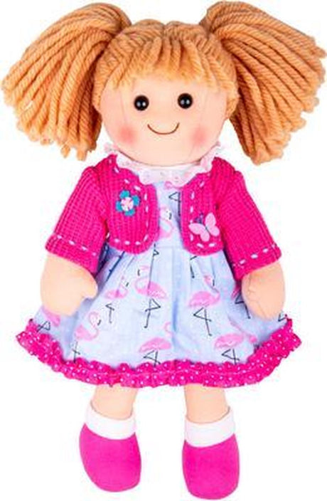 Bigjigs Stoffpuppe Maggie 34 cm