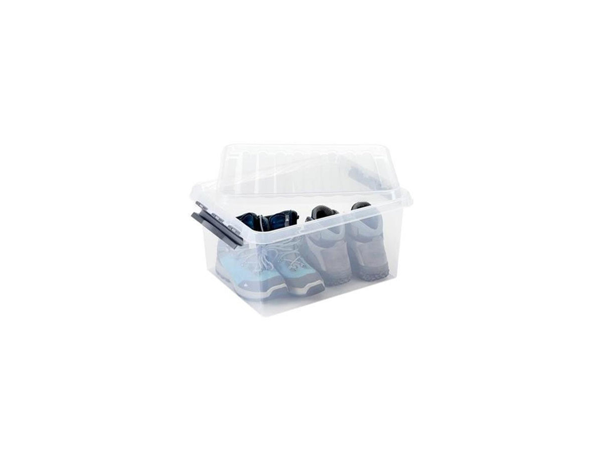 Sunware q-line Aufbewahrungsbox 36 Liter transparent 50x40x26cm