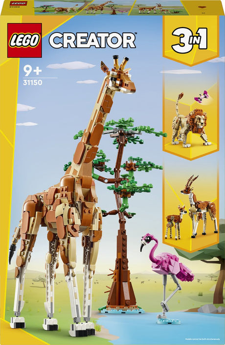 Lego Creator 3in1 Safaritiere – 31150
