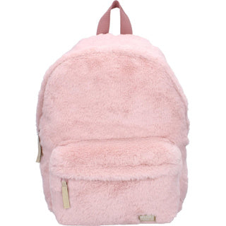 Milky Kiss Rucksack mit Wow-Faktor, flauschiges Hellrosa