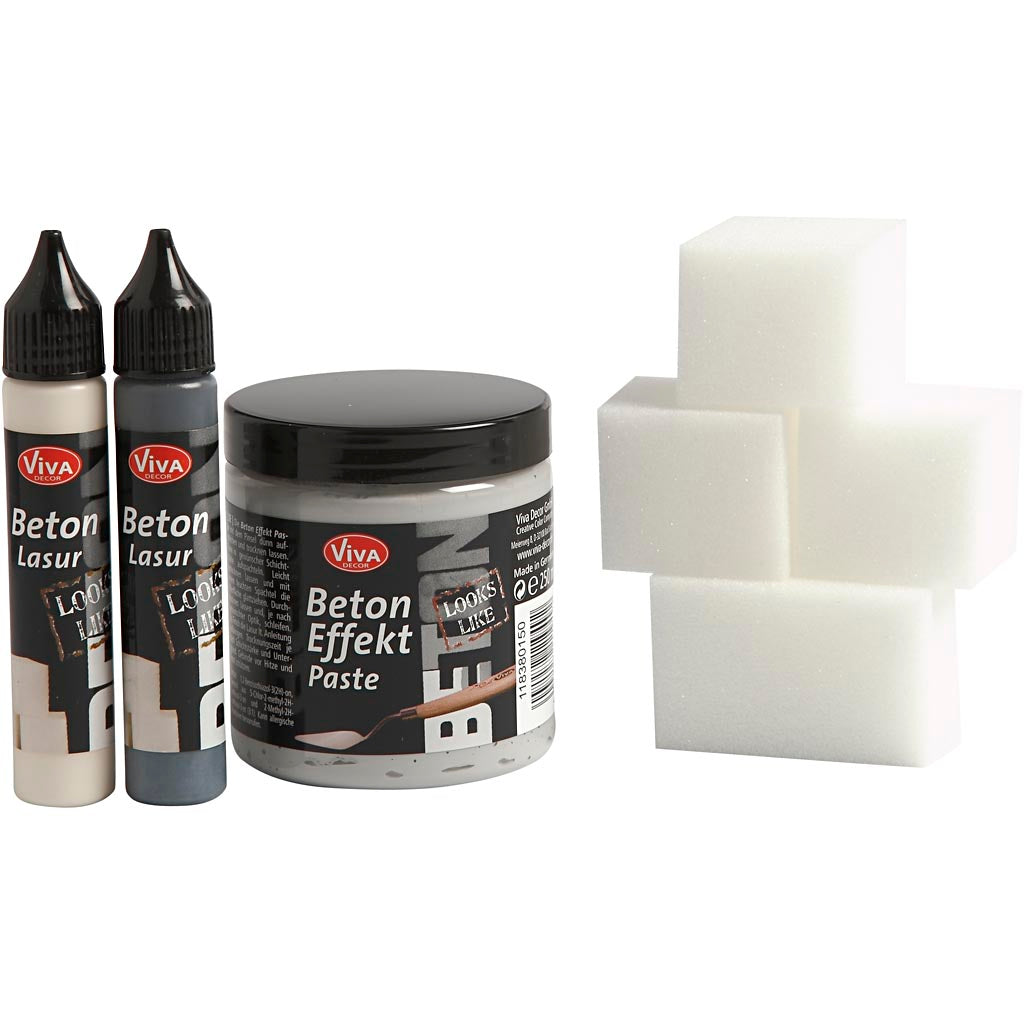 Viva decor Betonpaste, grau, 1 Set