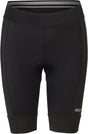 Agu essential - fietsbroek - dames - wielrenbroek - zwart - l - comfortabele elastische tailleband - elastische manchetten - reflecterende details