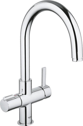 Grohe red keukenkraan - hoog - chroom