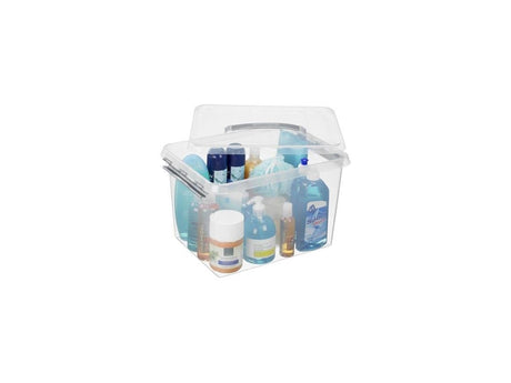 Sunware q-line Aufbewahrungsbox 22 l transparent | 3 Stück