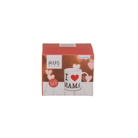 Ootb mok i love mama ø8x10cm in giftbox
