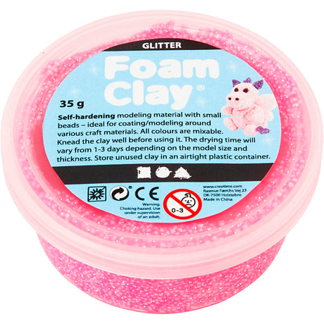 Kreativunternehmen https: www.cchobby.nl foam-clayr-glitter-pink-35-gr-1-doosje