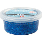 Foam Clay ®, Glitzer, blau, 35 gr 1 Box