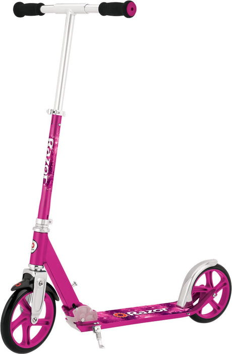 Razor A5 Lux – Roller – Pink – faltbar – große Räder 200 mm – bis 100 kg – ab 8 Jahren
