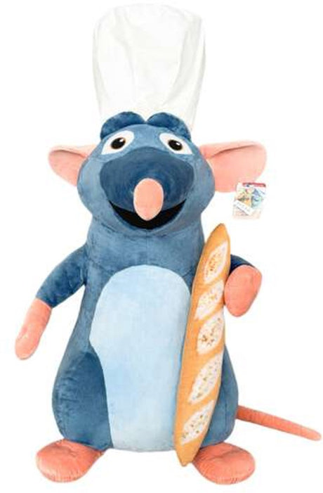 Simba Toys Plüsch – Disney-Plüsch Disney – Riesen-Remy mit Baguette (120 cm).