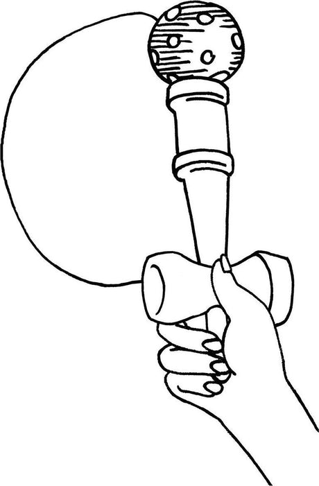 Goki Kendama rot. 17 cm. 4+
