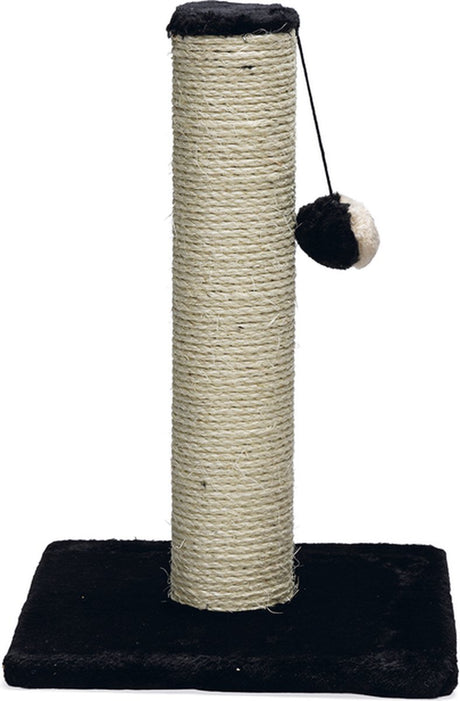 Beeztees Gina – Kratzbaum – Schwarz – Mini – 30 x 30 x 45 cm