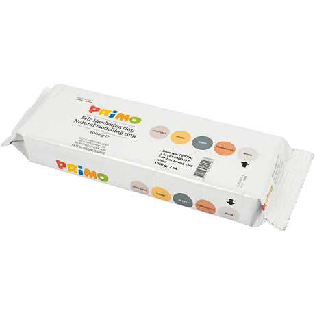 Kreativfirma Selbstverhärtungskulptur Klei White, 1000gr
