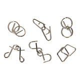 Mini-Gehirnpuzzle aus Metall