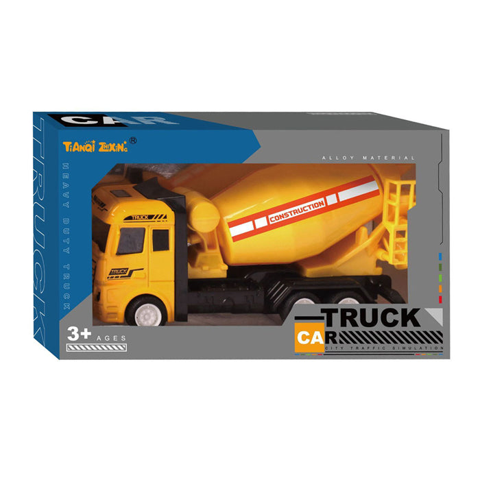 Lkw gelb zurückziehen