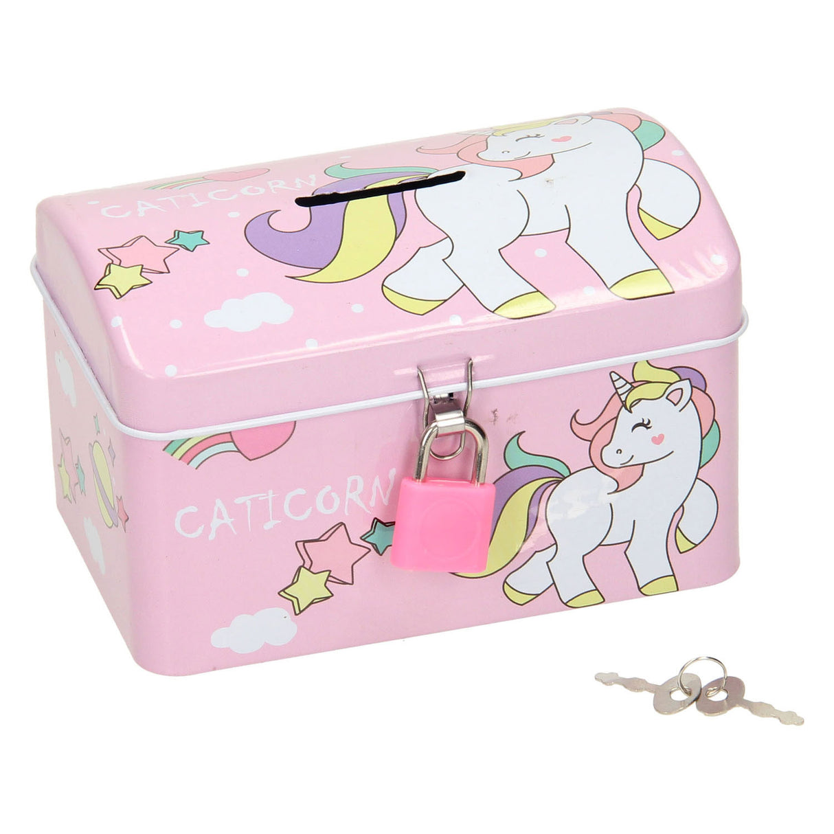 Spardose mit Einhornschloss