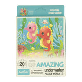 Minipuzzle Unterwasserwelt, 20-tlg.
