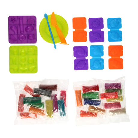 Ton-Set in Obst-Aufbewahrungsbox – 24 Tonfarben