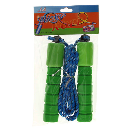 Zweifarbiges Springseil mit Gegenfarbe