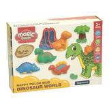 Tonset Dino-Welt - 4 Tonfarben