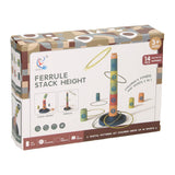 Stapelturm und Ringwurfspiel 2in1