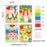 Mosaik-Collage-Prinzessinnen-Bastelset
