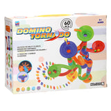 Domino-Tornado-Kugelbahn, 60-tlg.
