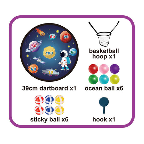 Klett-Dart-Set Raumfahrt