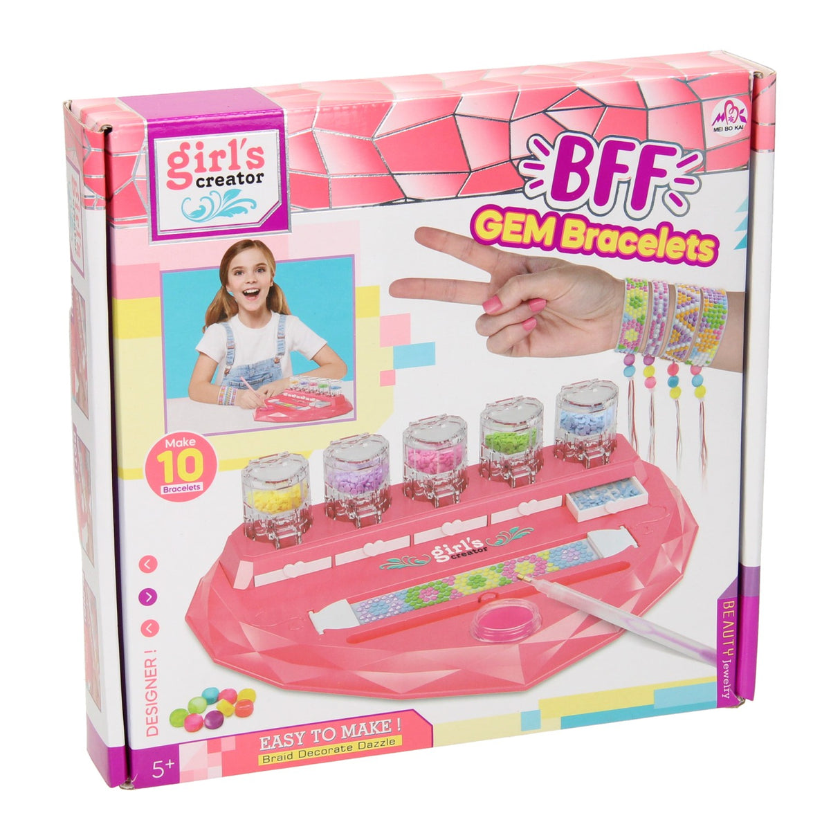 Bff-Armbänder herstellen