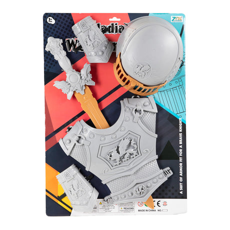 Ritterkostüm-Set mit Helm und Schwert