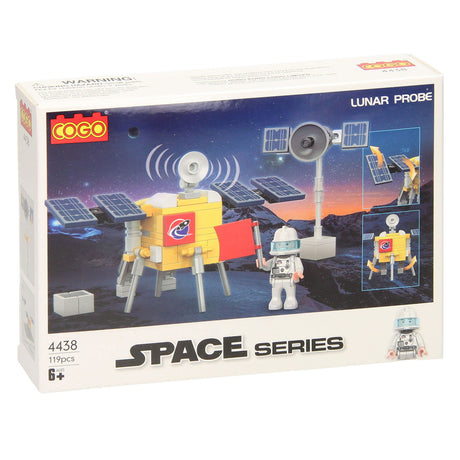 Lobbes Toys BV Bauset Mondmission, 117 Teile