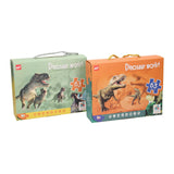 Puzzle Dino-Welt, 63 Teile.