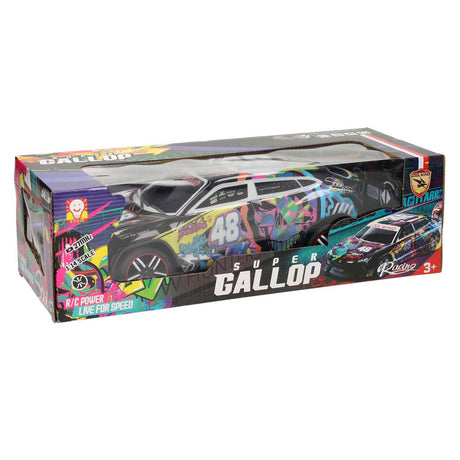 RC-gesteuertes Rennwagen-Softbody-Graffiti
