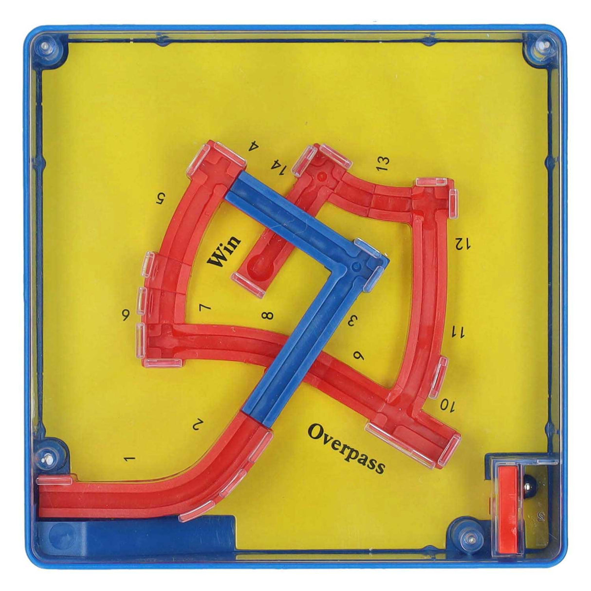 Labyrinthspiel passierte Überführung