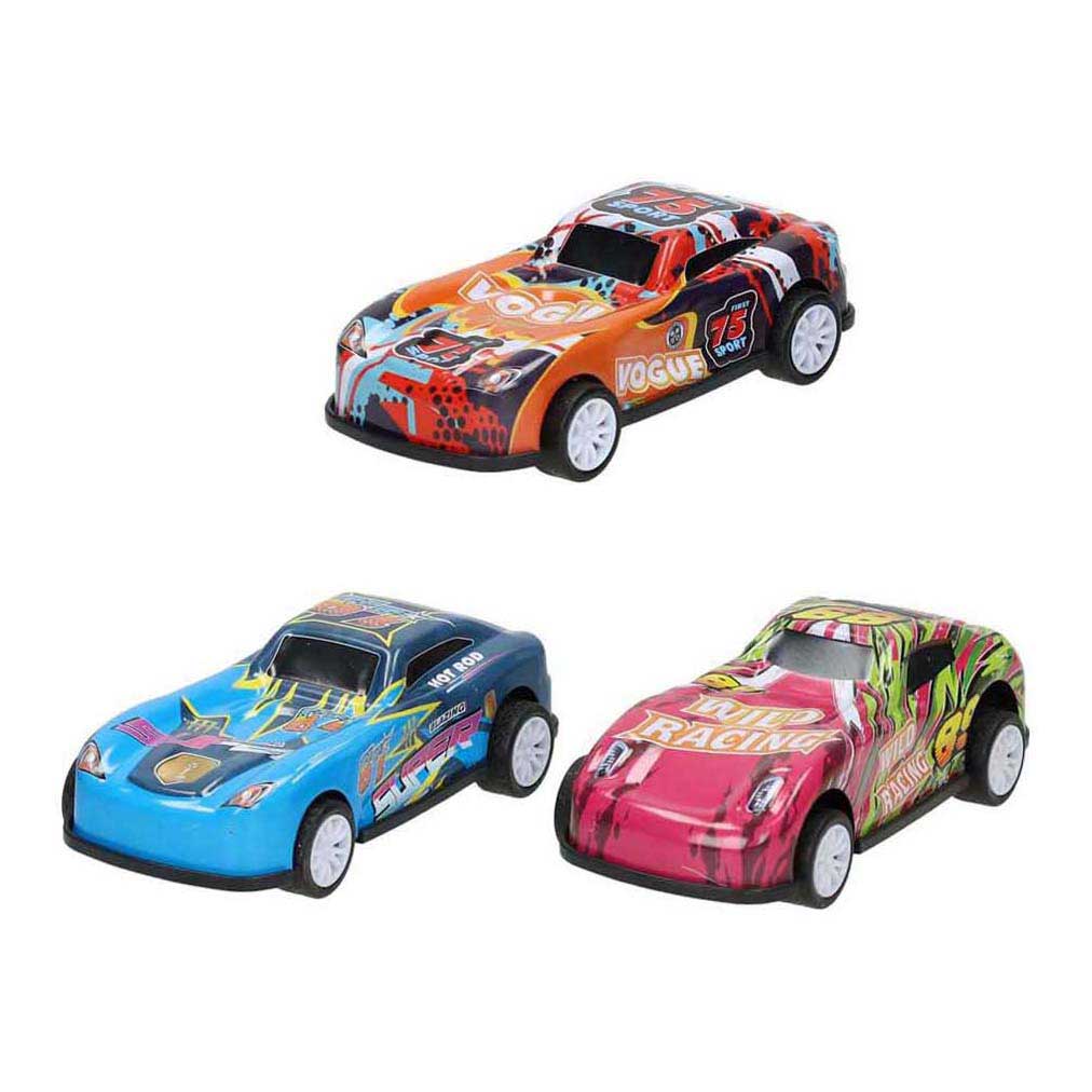 Lobbes Toys z. B. Rennwagen Backflip Pull Back Set – 3-tlg.