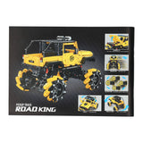 Rc Happy Build steuerbare Bausteine-Set, Pickup-Truck – 1490 Stück.
