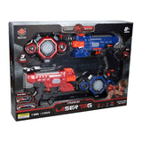 Laserspiel für 2 Spieler - 4 Teile.