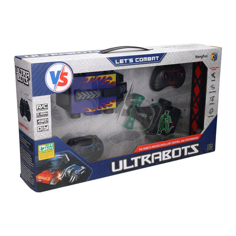 Lobbes Toys BV RC-gesteuerte Kampfroboter – Set mit 2 Robotern und Arena