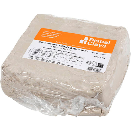 Steinzeugton, cremefarben, 5 kg 1 Karton
