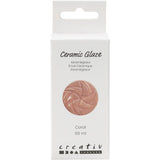 Creativ Company Keramikglasur, 984-1101 °C, deckend, Koralle, 60 ml 1 Flasche
