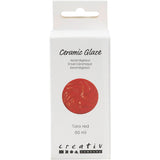 Creativ Company Keramikglasur 984-1101 C deckend Tororot – 60 ml