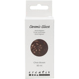 Creativ Company Keramikglasur, 984-1101 °C, deckend, schokoladenbraun, 60 ml 1 Flasche